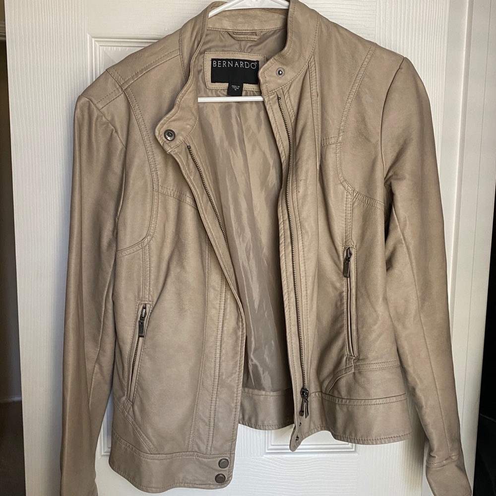 Bernardo Faux Leather Jacket